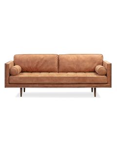 Woodrow Box Skandi 87 Leather-Sofa