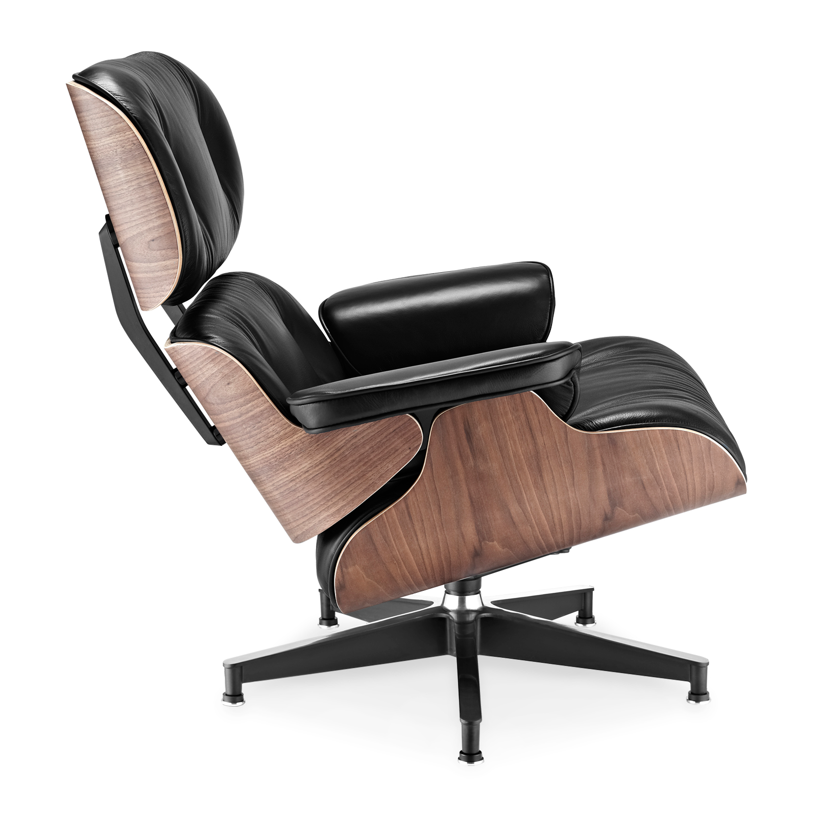 Relax in Charles Eames inspired luxurious yet comfortable Eames Lounge chair