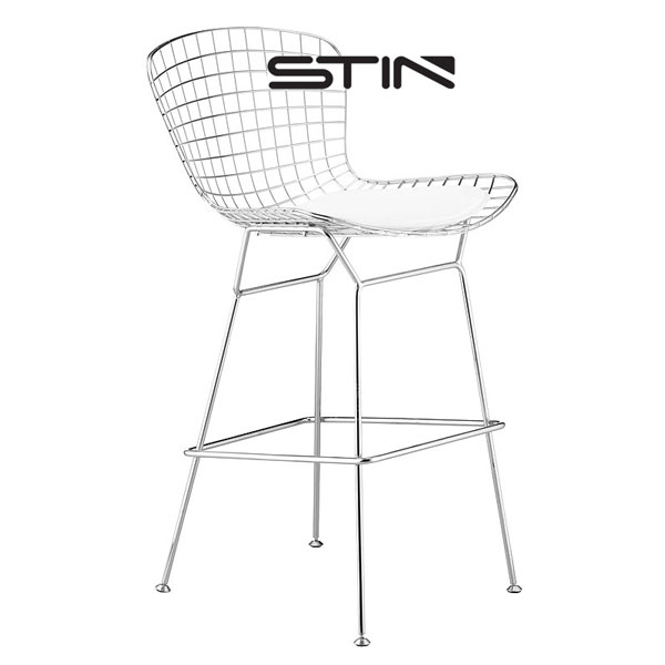 Charm Your Home with This Captivated Looking Wire Bar Stool
